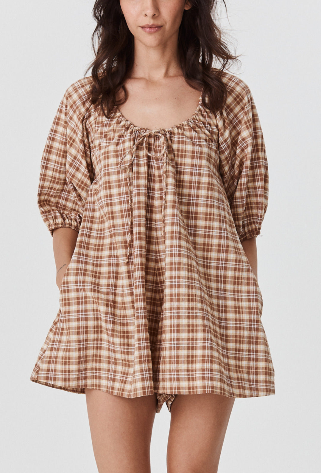 Hugo Playsuit - Plaid image 11
