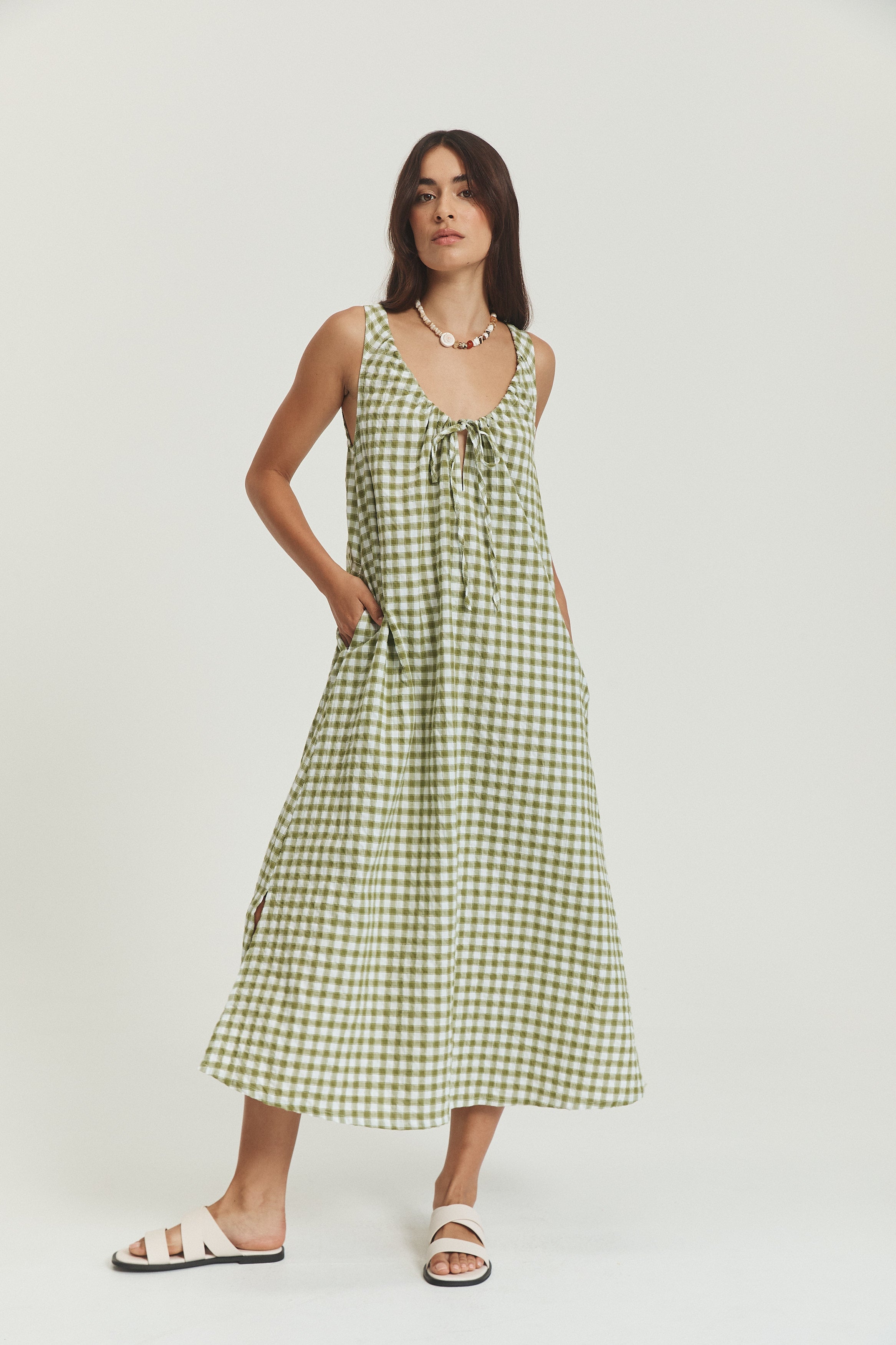 Bridget Midi - Gingham image 0