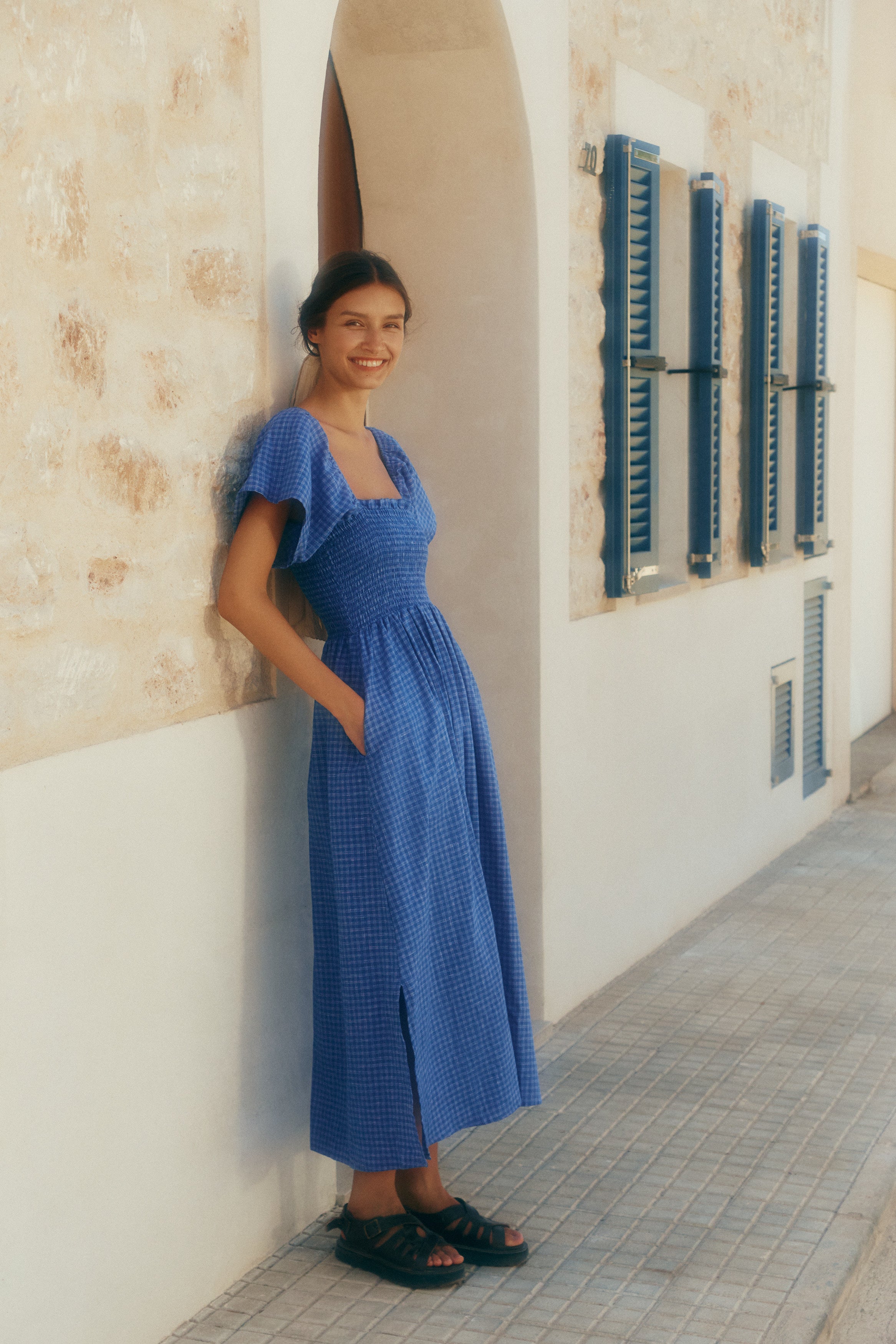 Amelie Maxi - Cerulean Hemp image 5