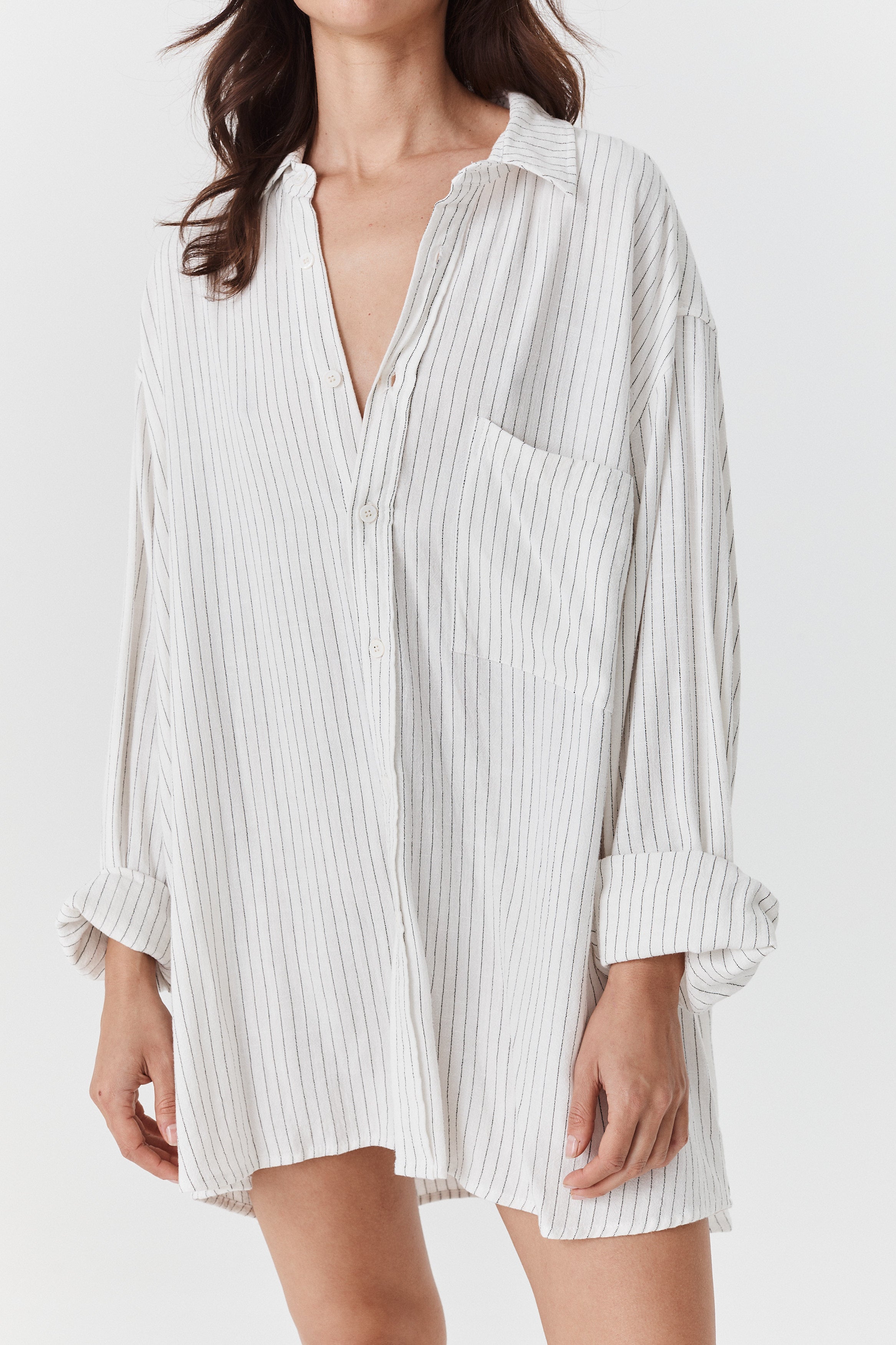 Classic Shirt - Cotton Stripe image 0