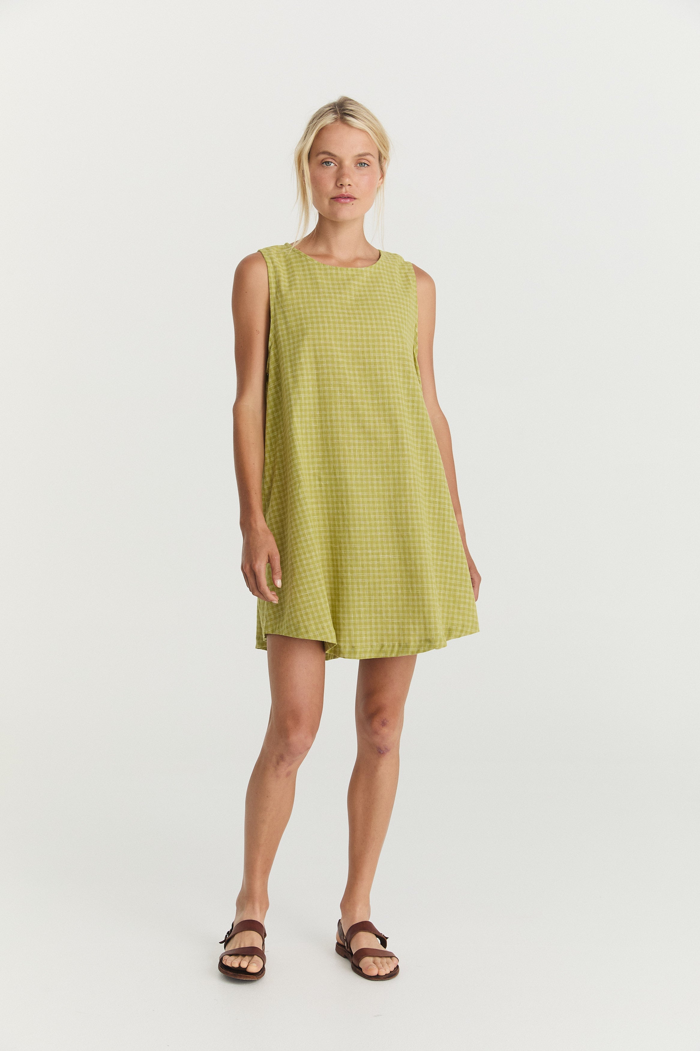 Classic Shift Dress - Hemp Linen image 8