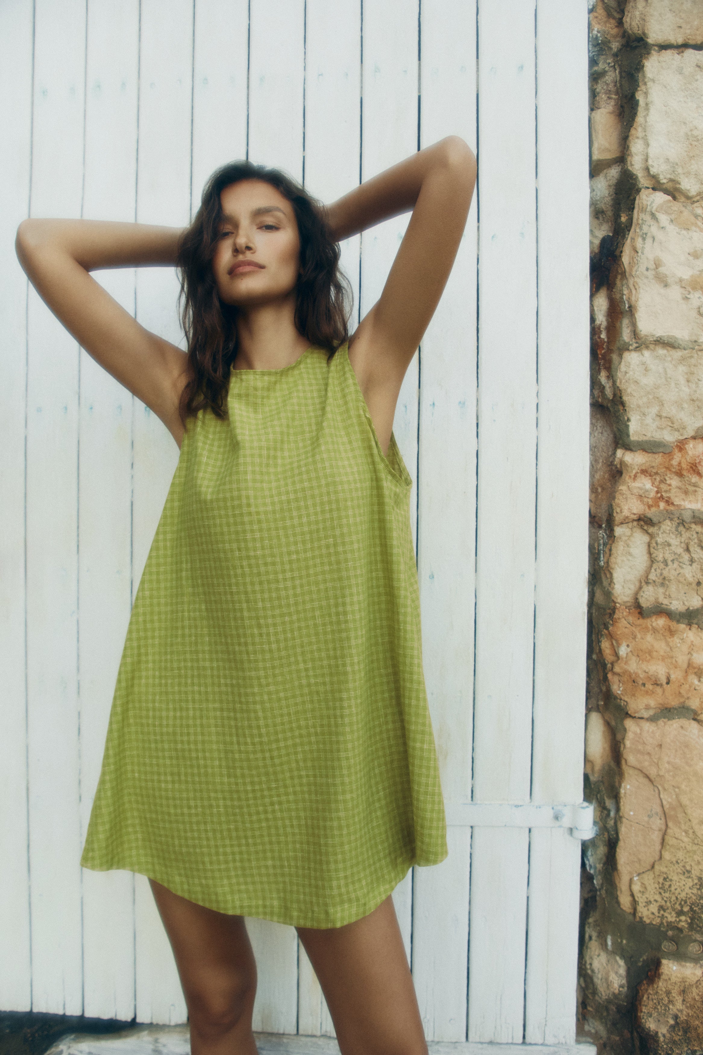 Classic Shift Dress - Hemp Linen image 0