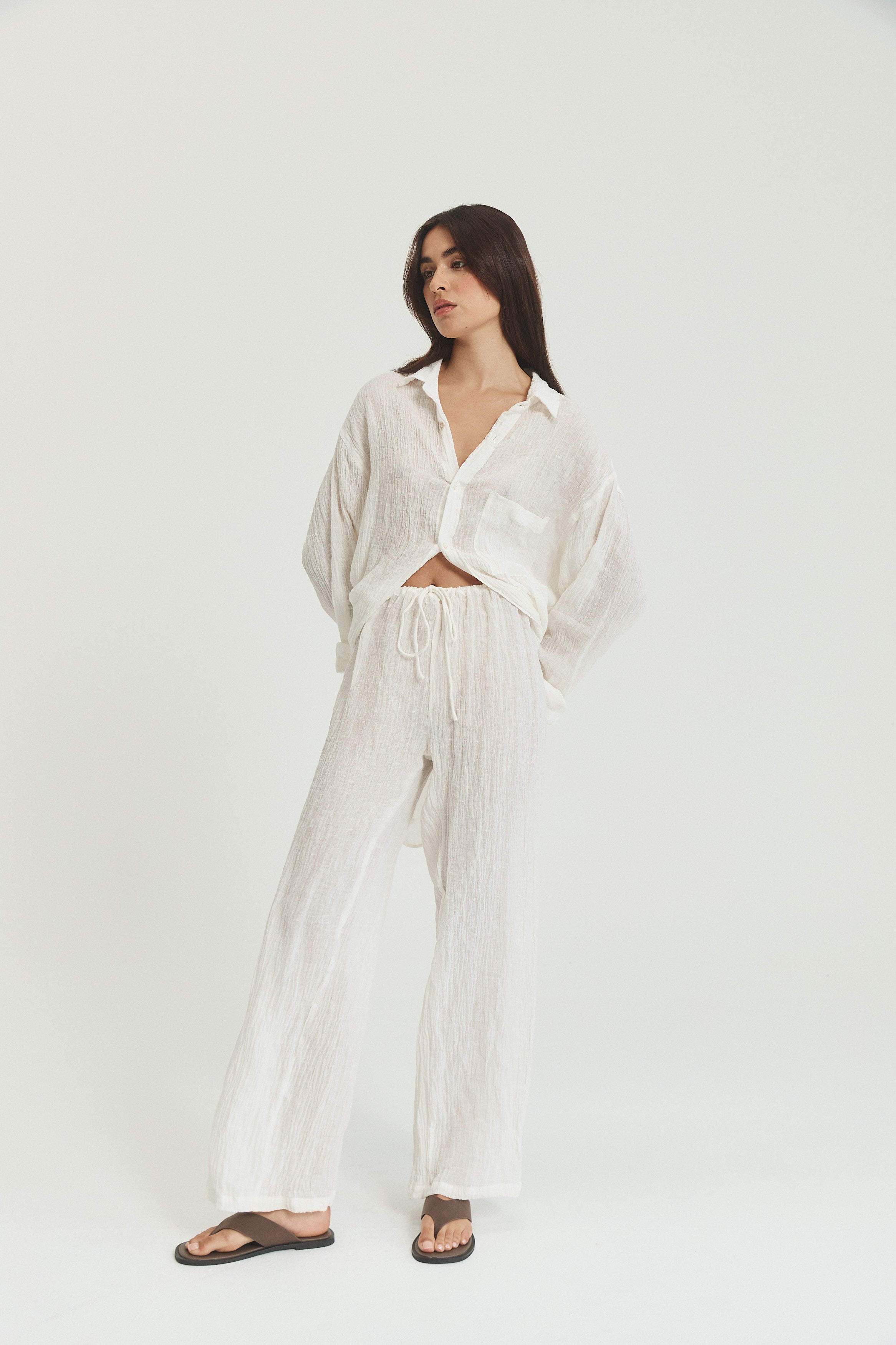 Robin Pants - Crinkle Linen image 7