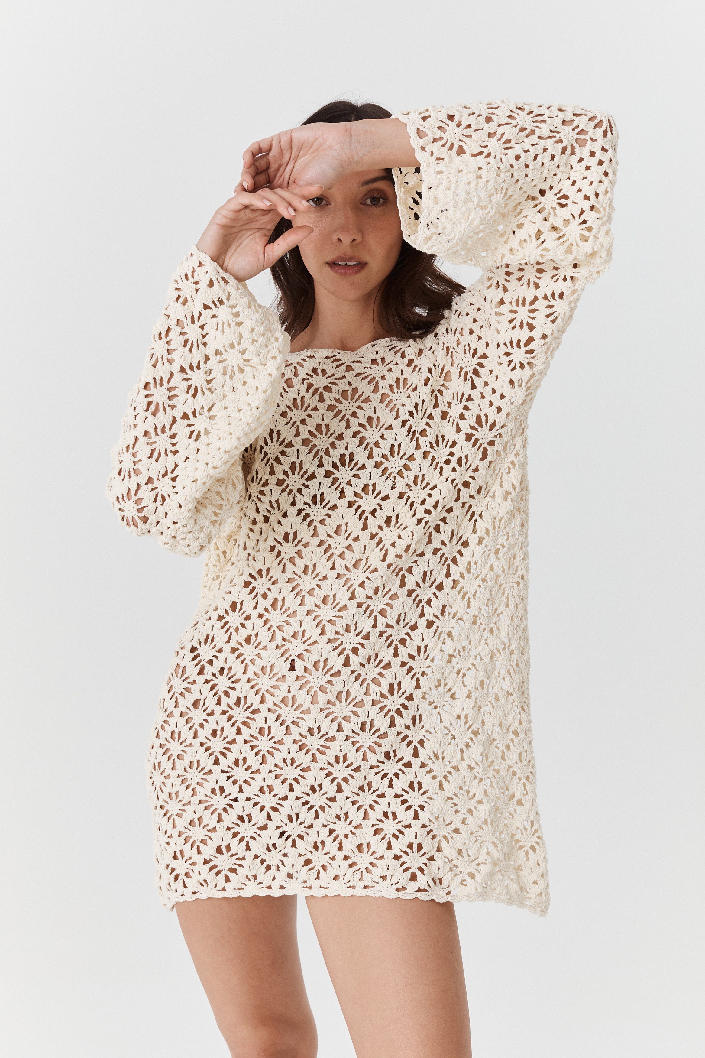 Heloise Crochet - Cream image 7
