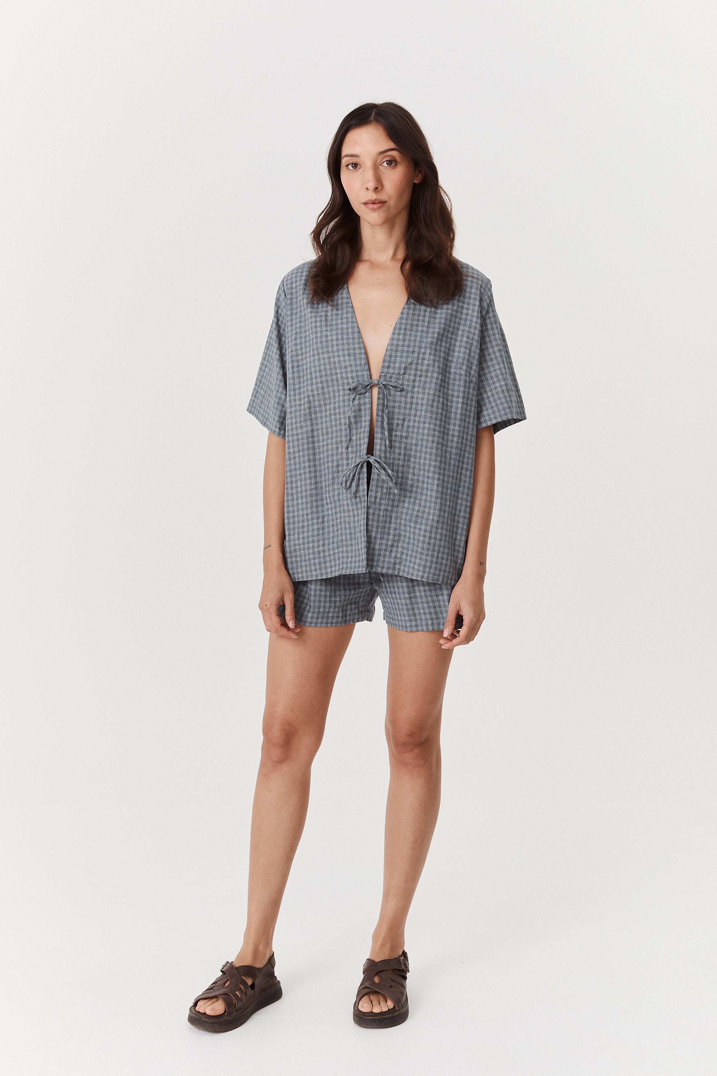 Lois Tie Top - Hemp image 4