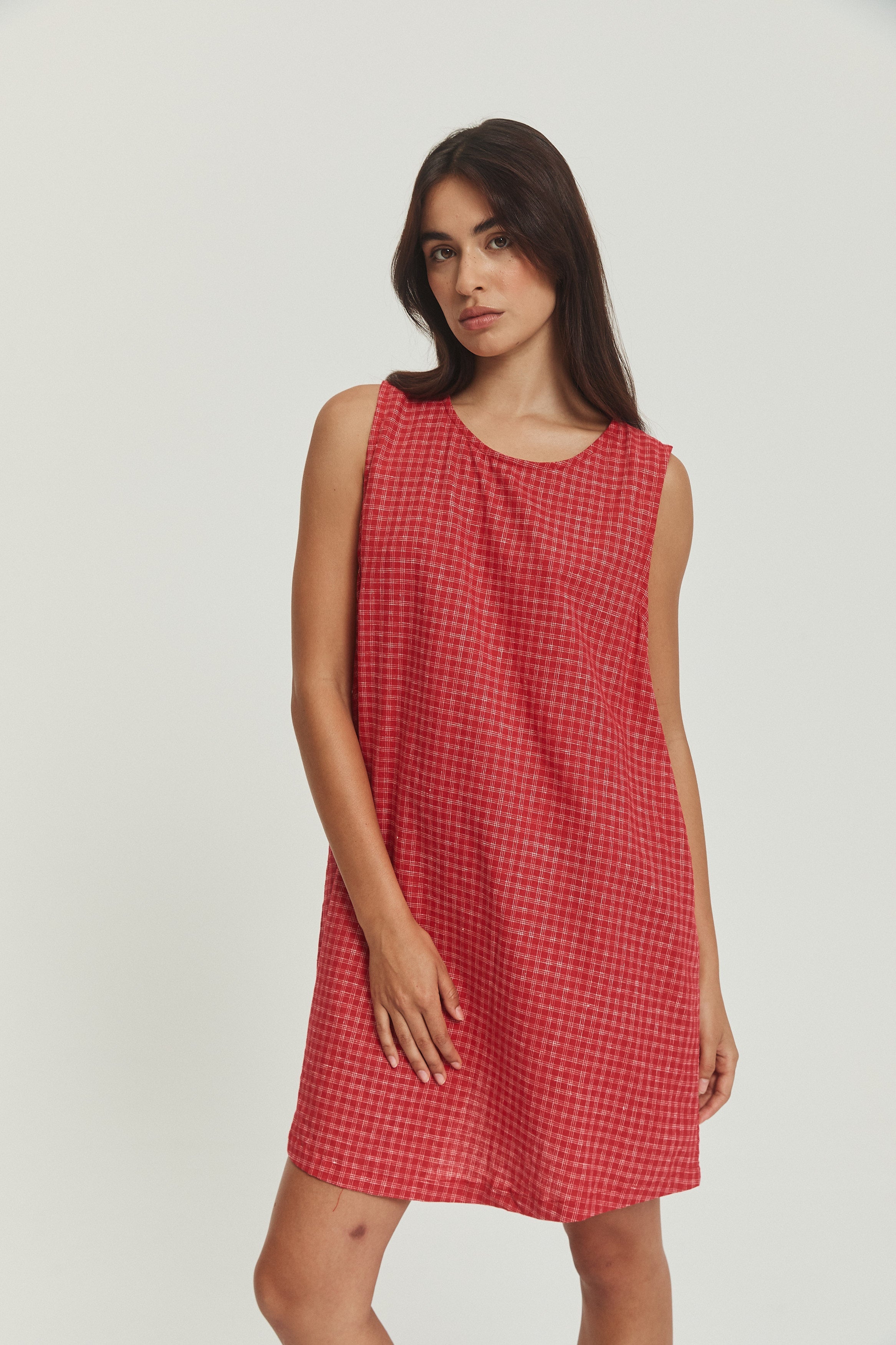 Classic Shift Dress - Hemp Linen image 5