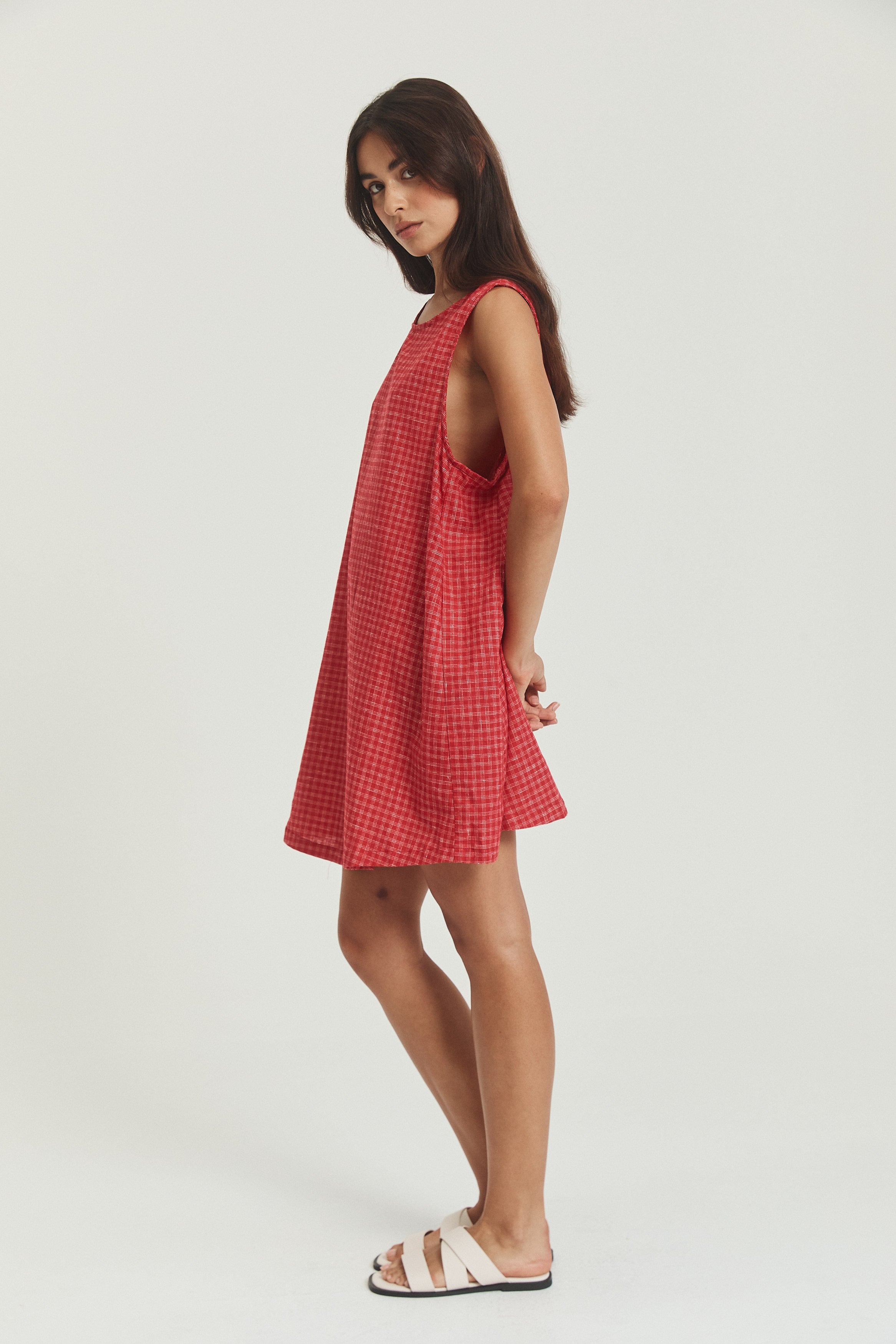 Classic Shift Dress - Hemp Linen image 8