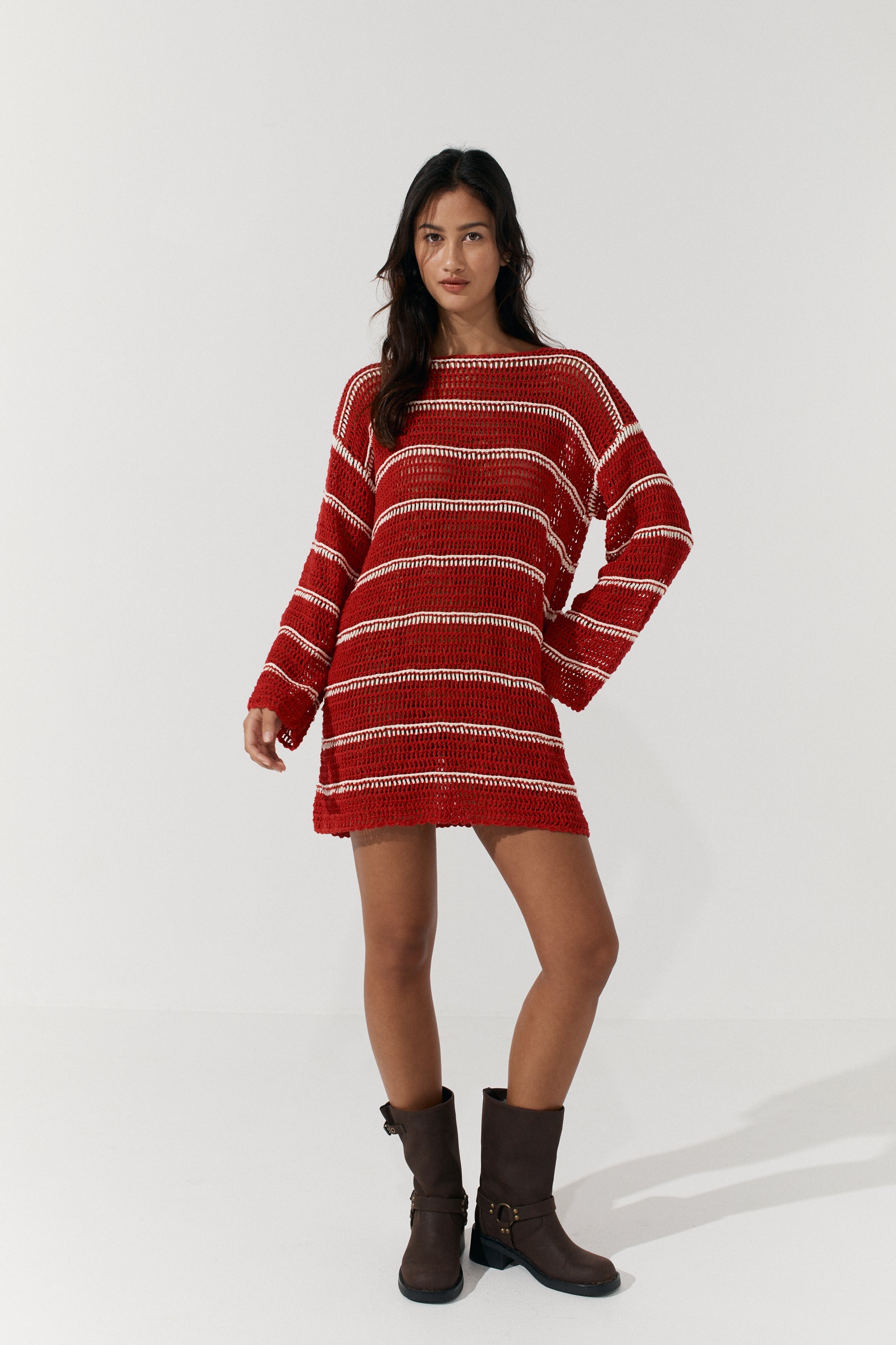 Fifi Crochet - Scarlet image 3