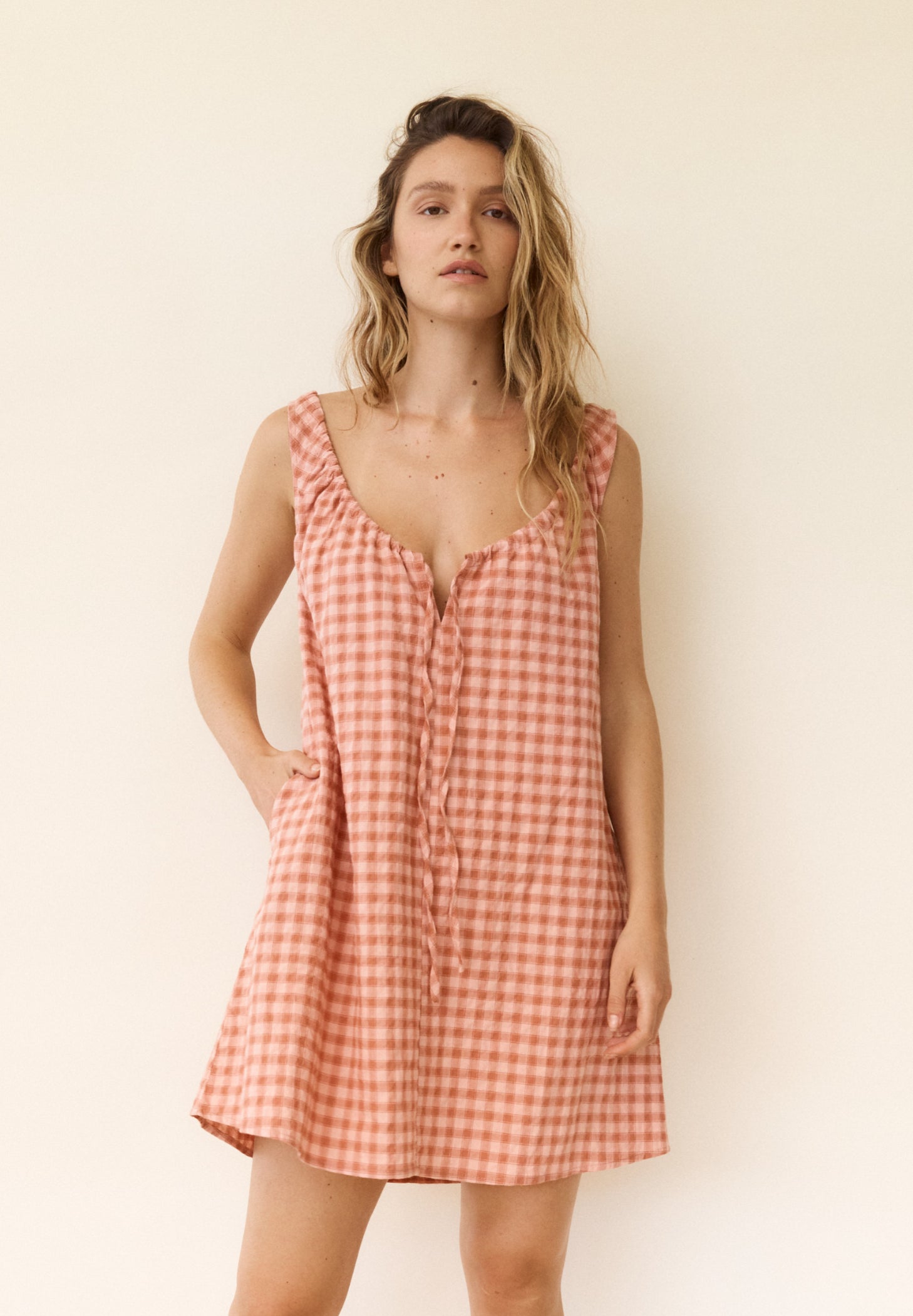 Bridget Mini - Cedar Gingham image 0