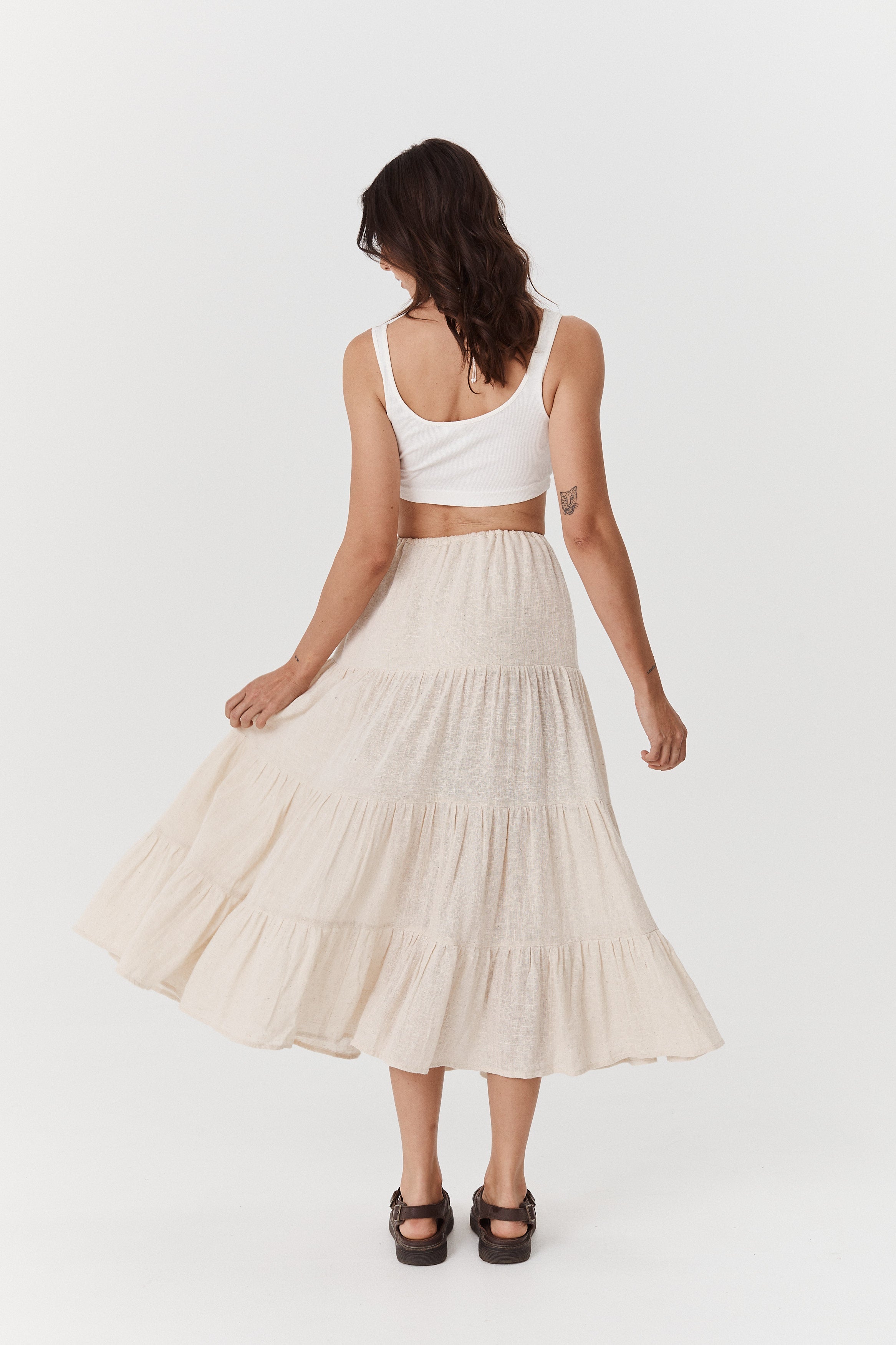 Bette Skirt - Indian Cotton image 12