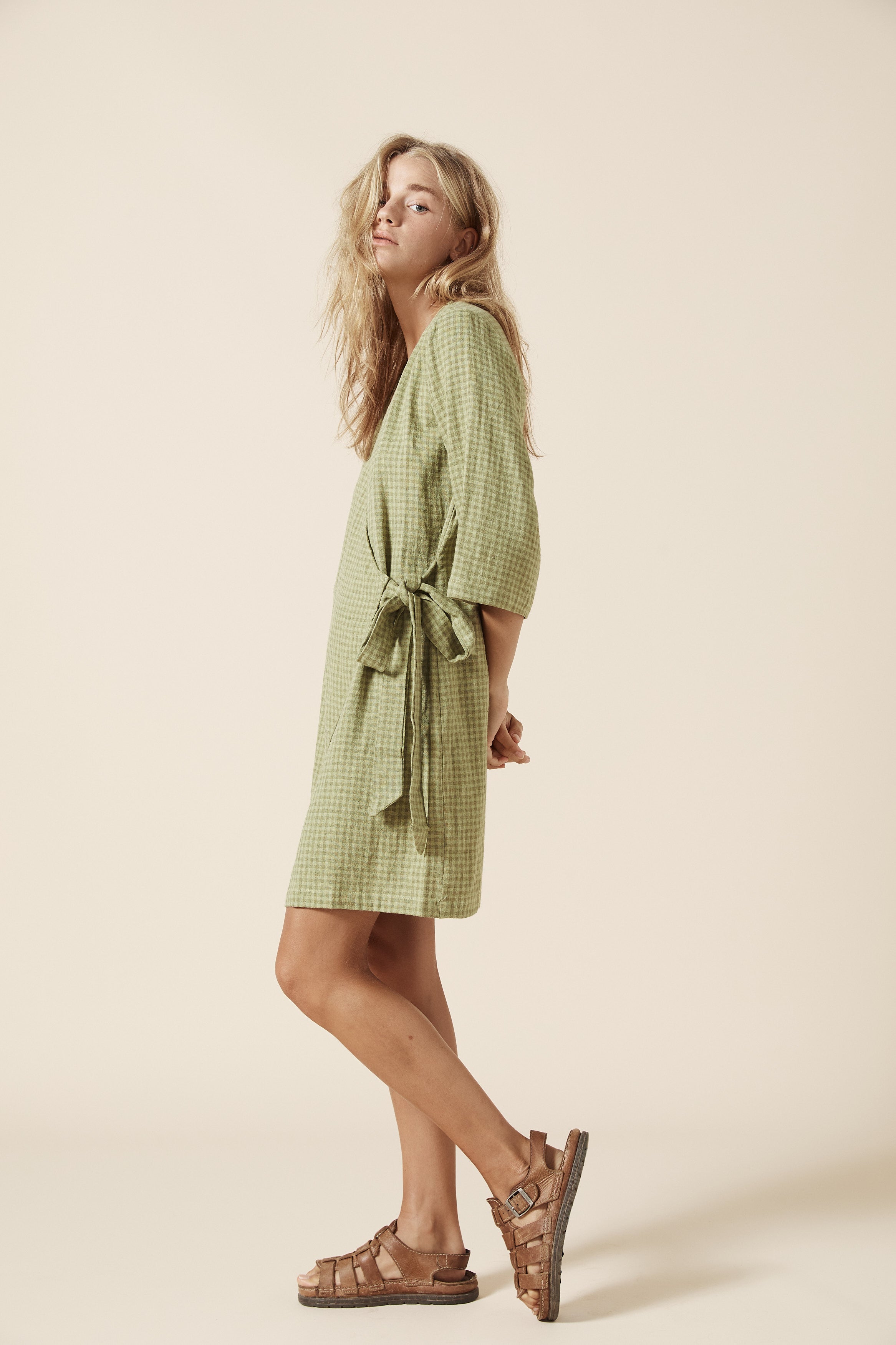 Quinn Wrap Dress - Meadow image 9