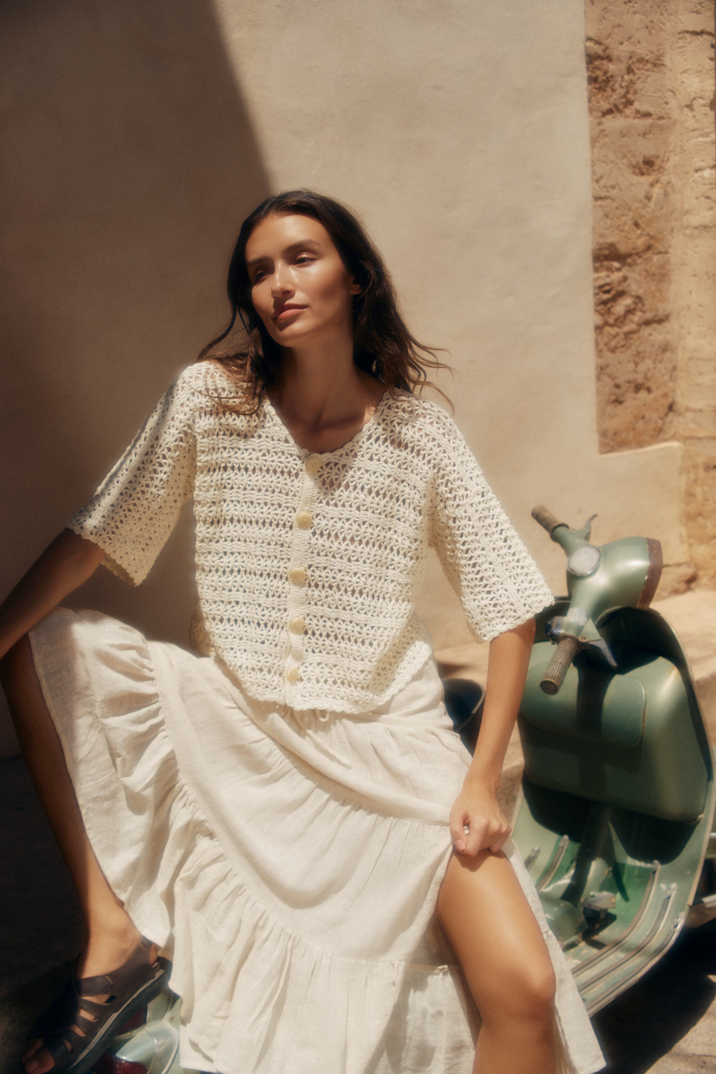 Chloe Crochet Top image 2