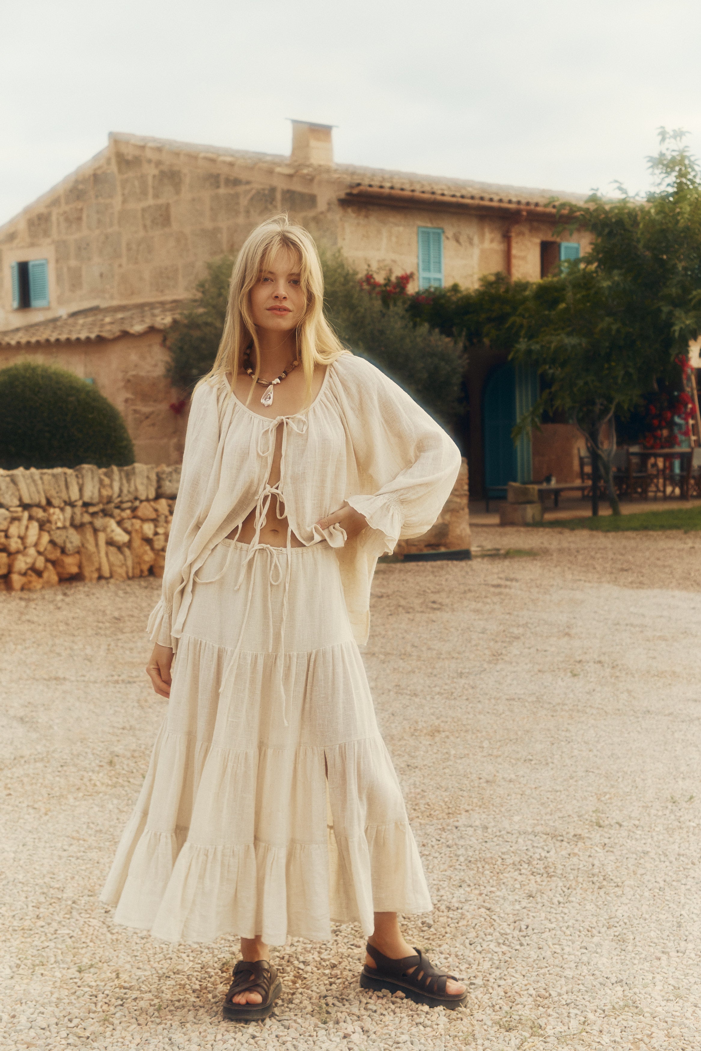 Bette Skirt - Indian Cotton image 0