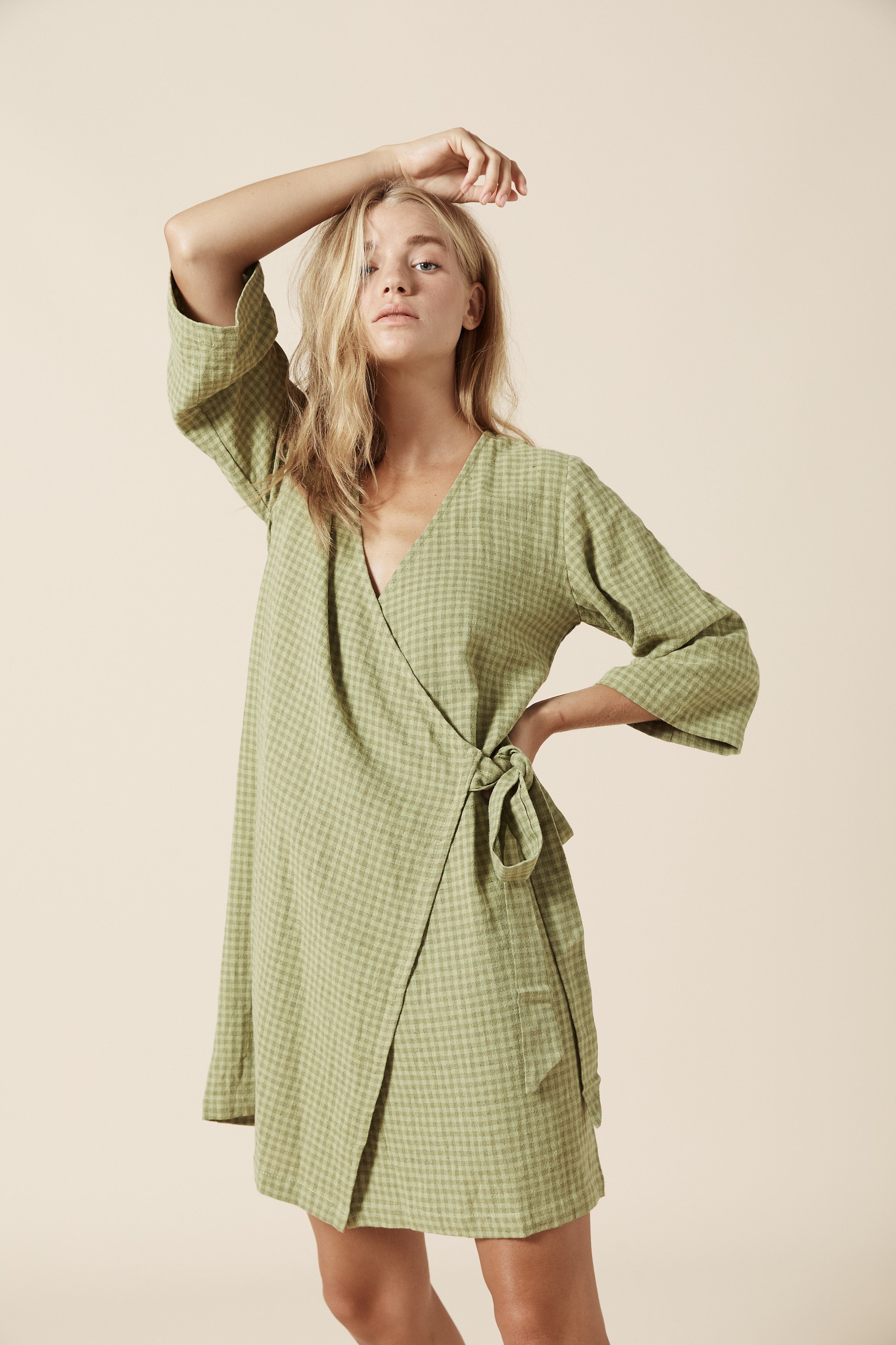 Quinn Wrap Dress - Meadow image 3