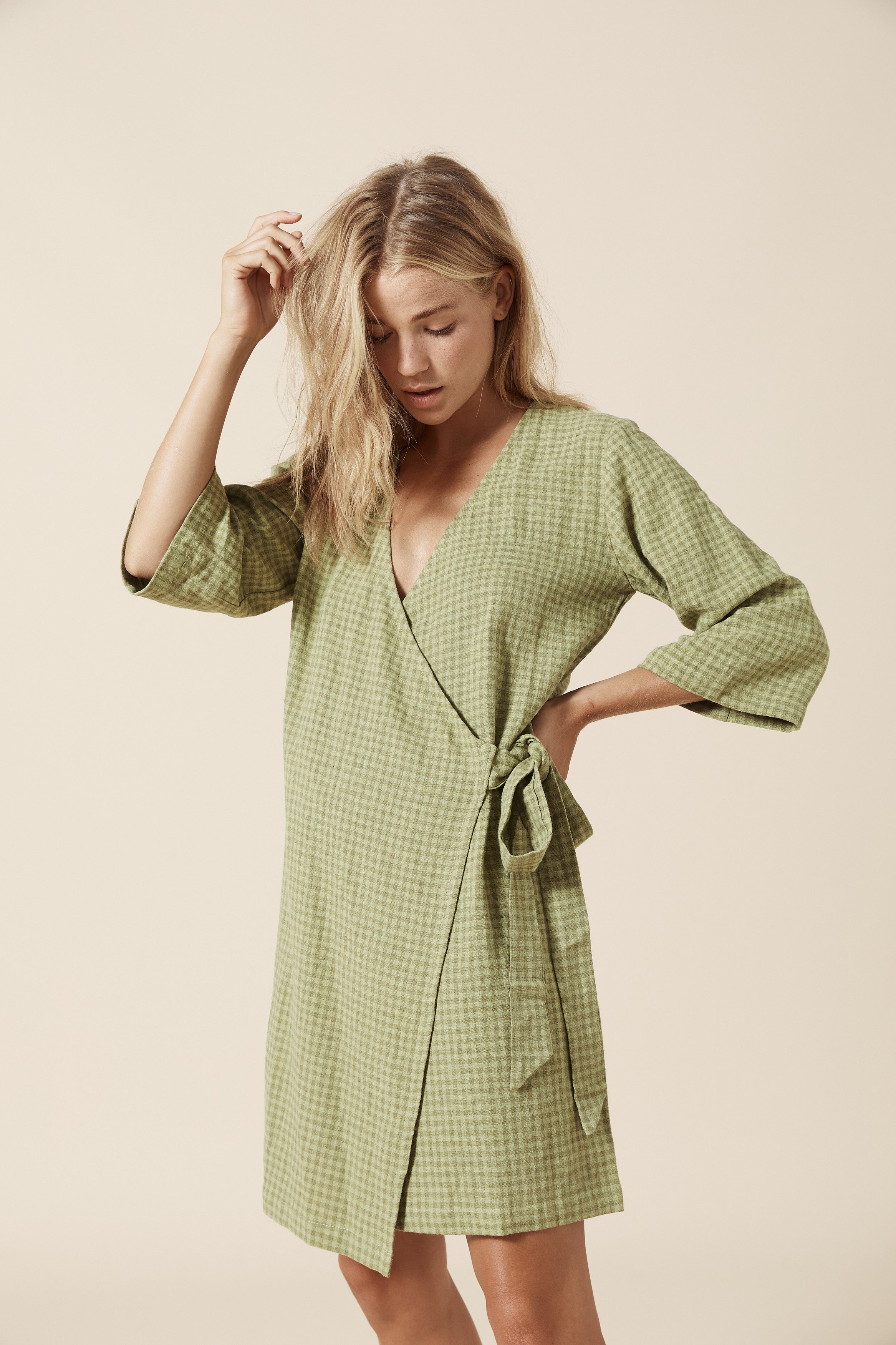 Quinn Wrap Dress - Meadow image 5
