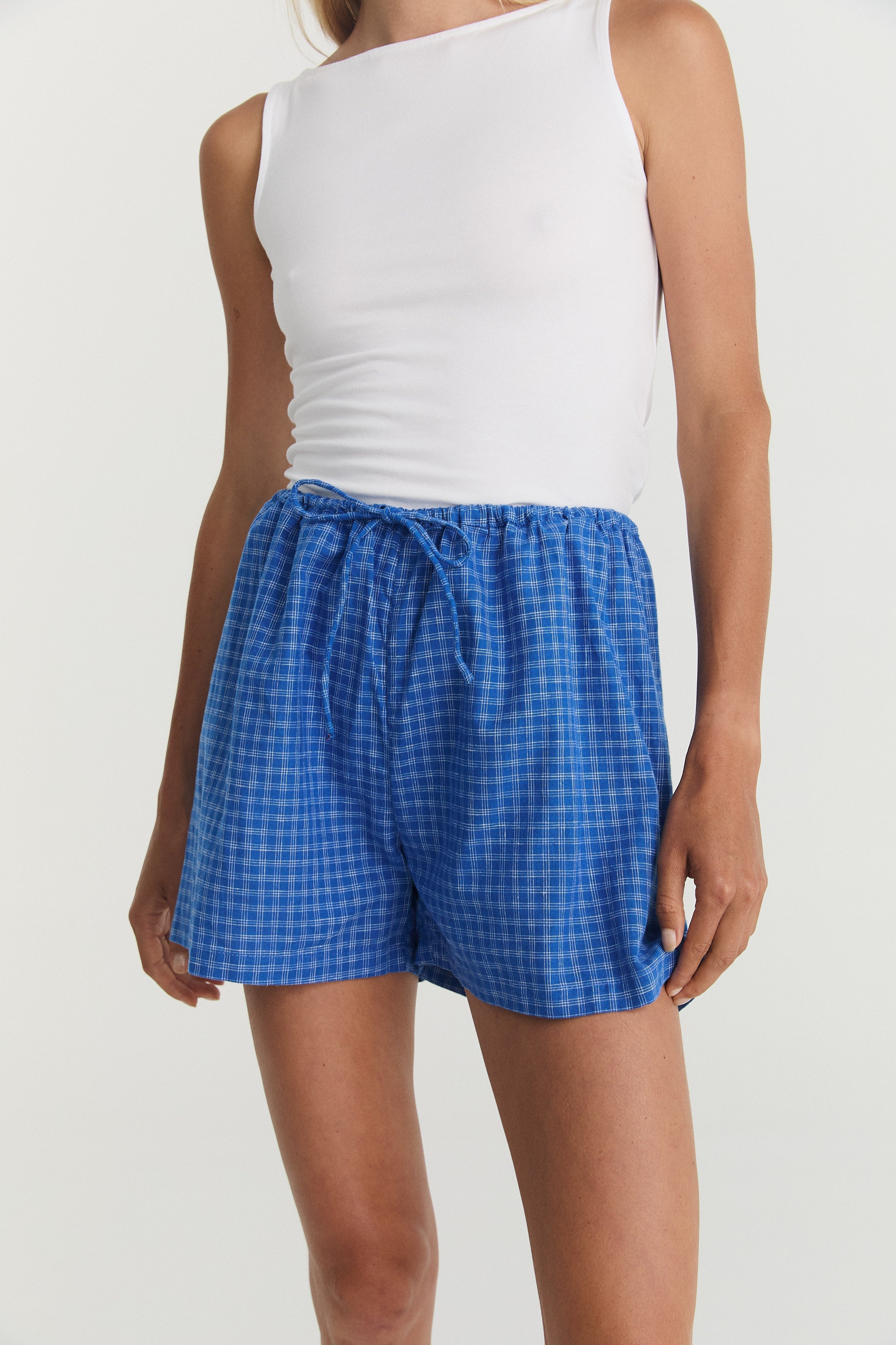 Robin Shorts - Cerulean Hemp image 5
