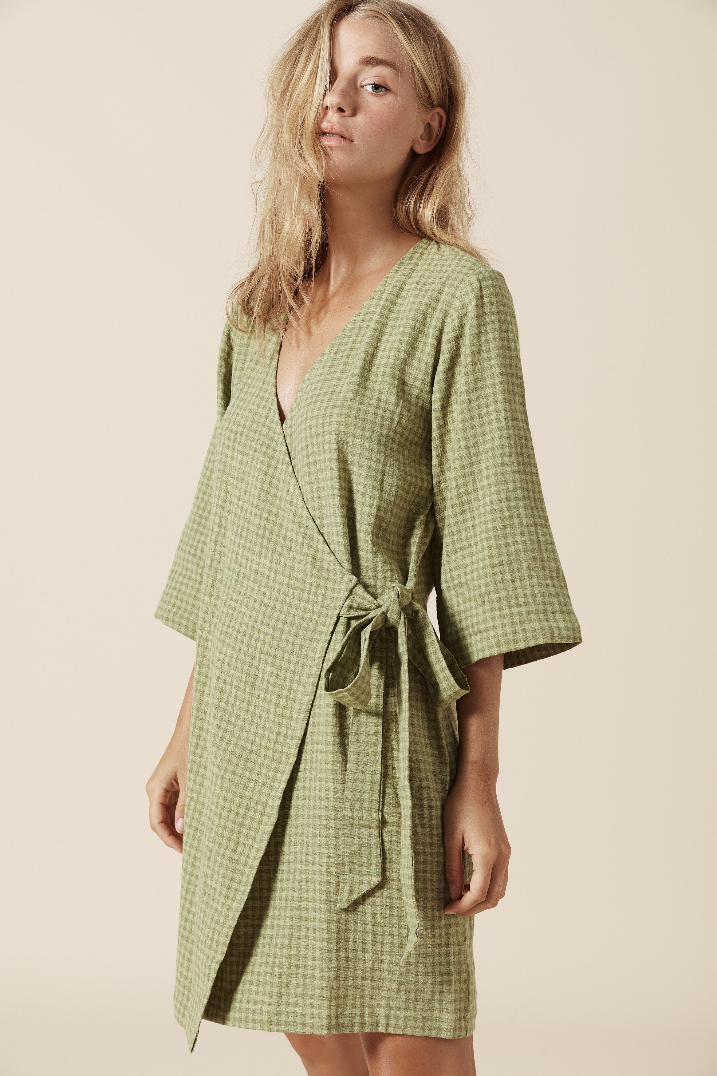 Quinn Wrap Dress - Meadow image 7