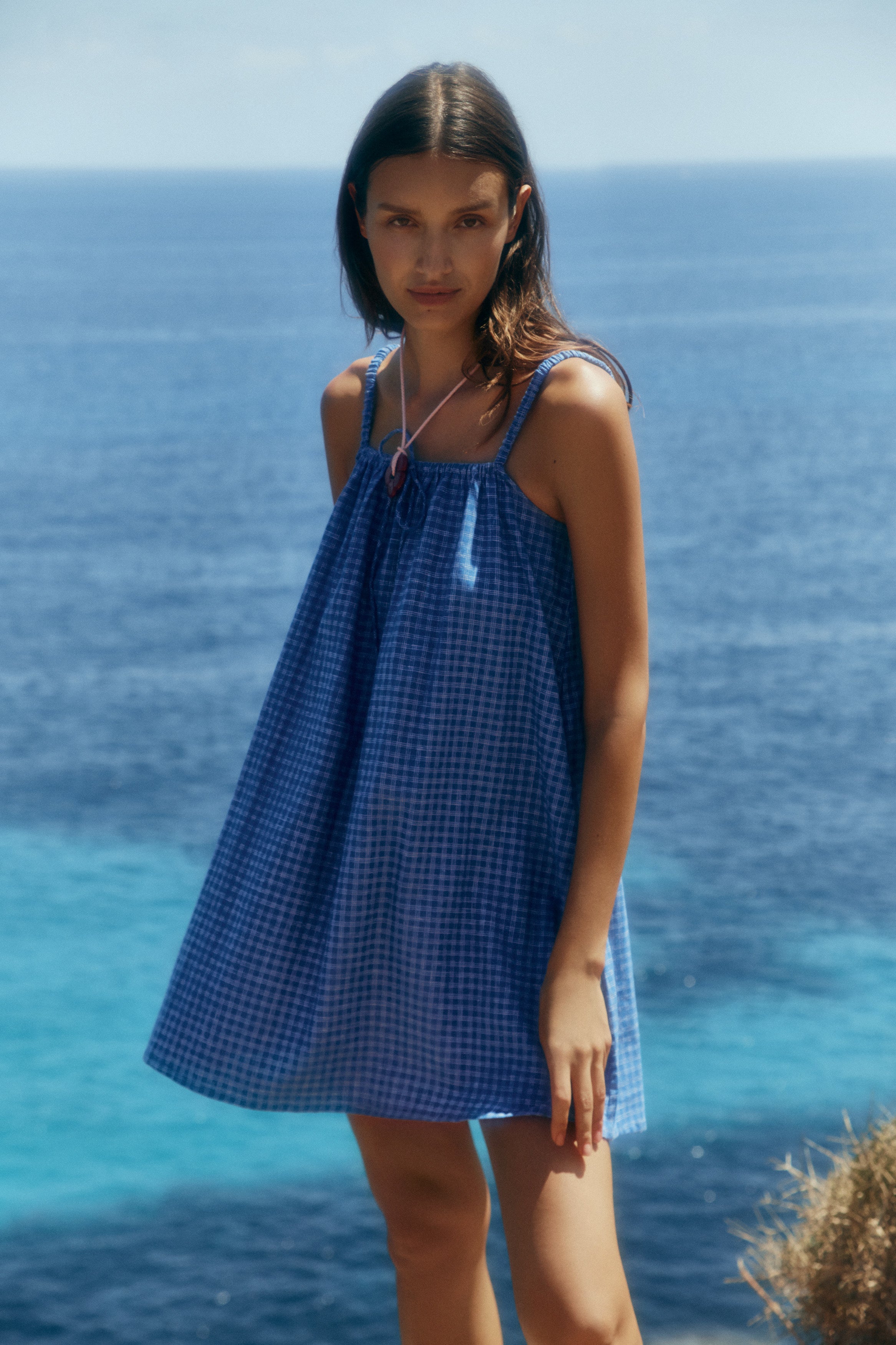 Nash Mini - Cerulean Hemp Linen image 5