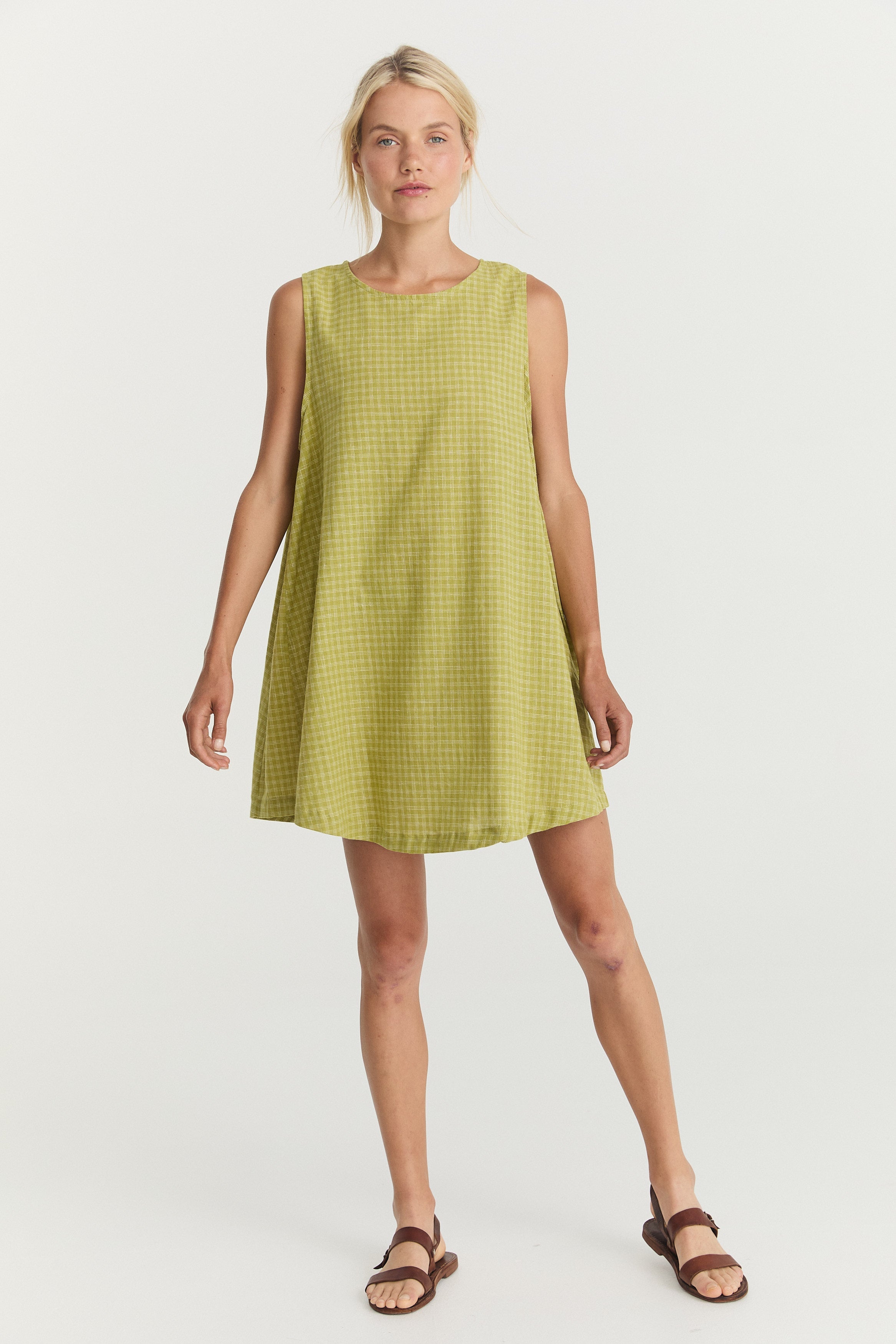 Classic Shift Dress - Hemp Linen image 1