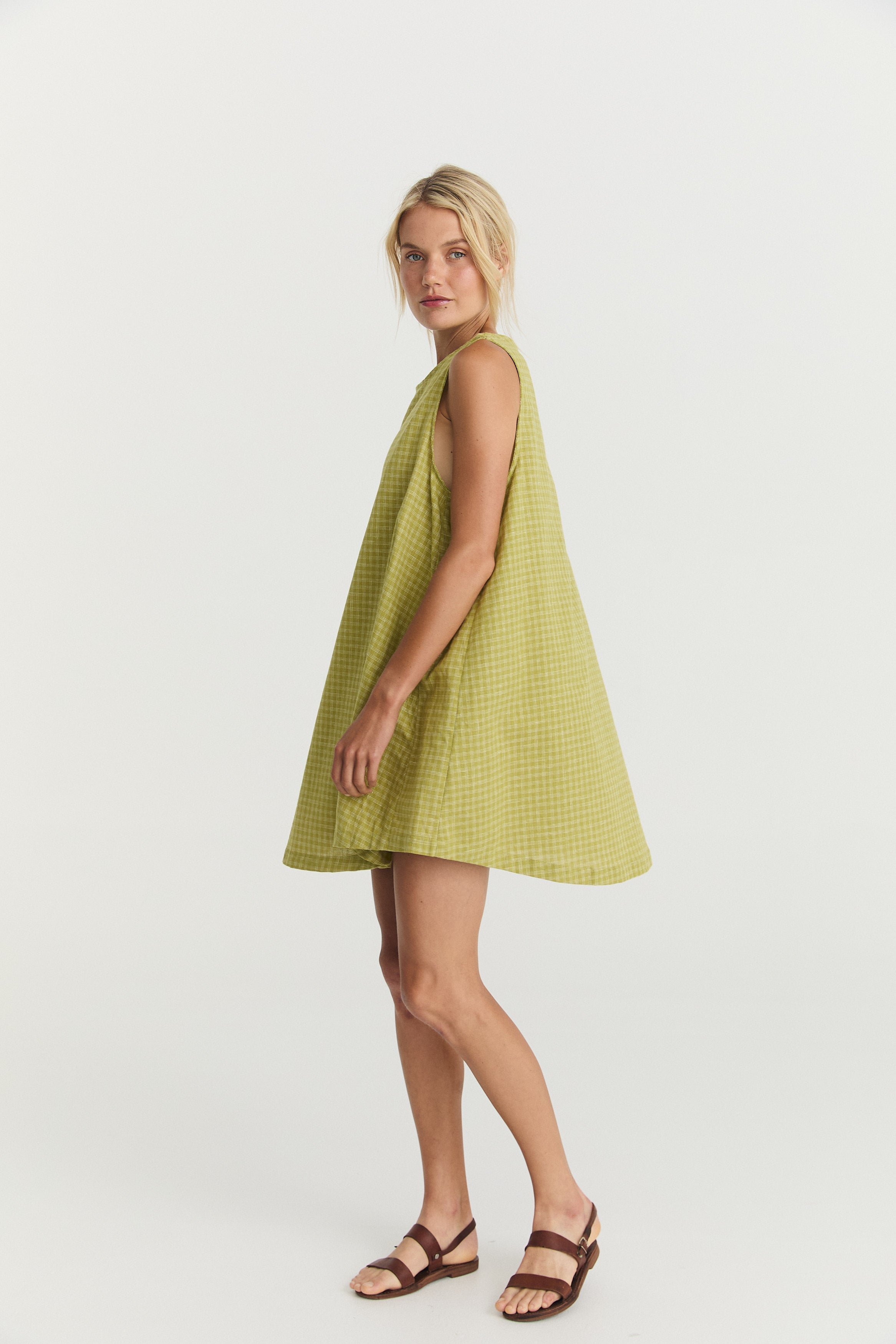 Classic Shift Dress - Hemp Linen image 6
