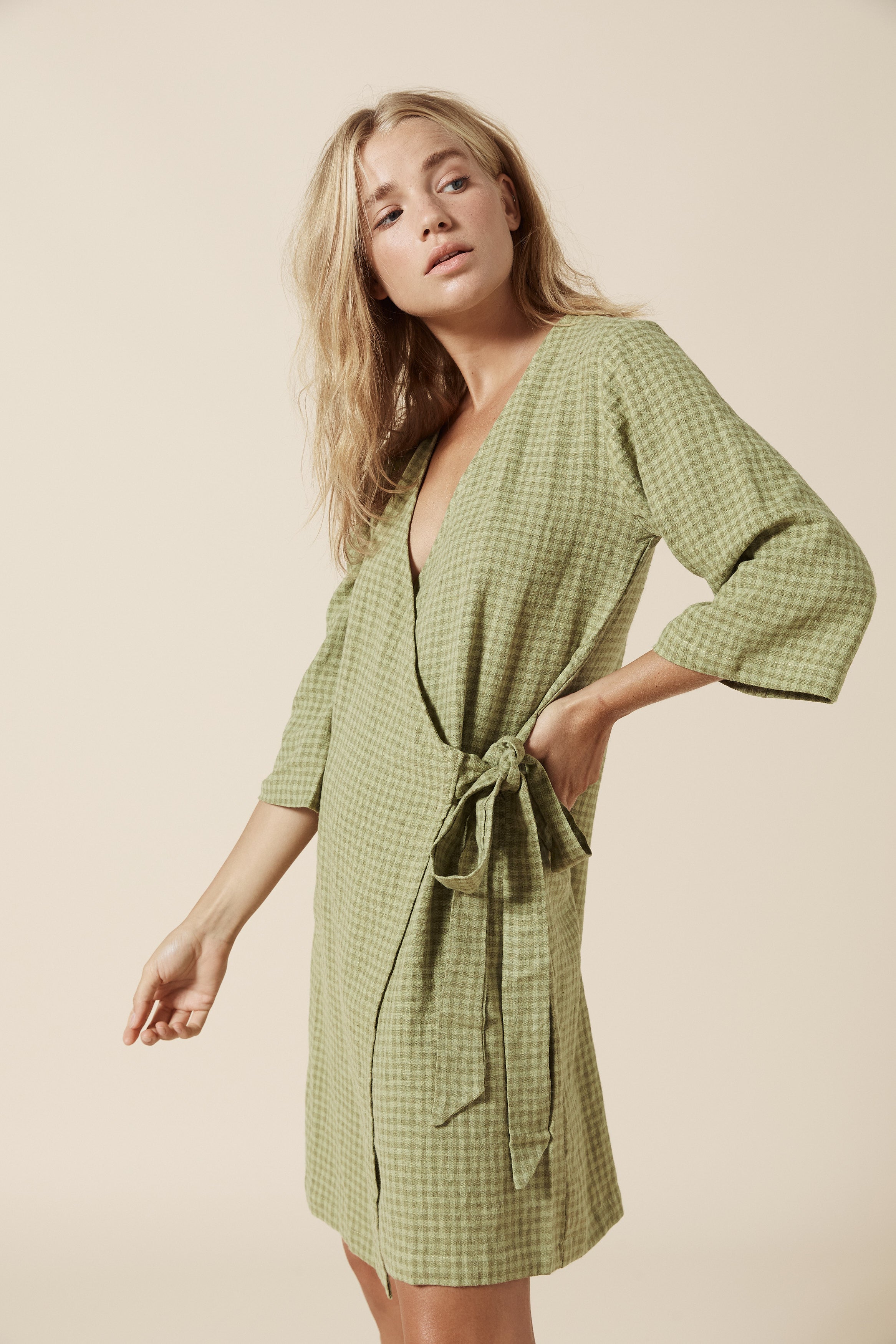 Quinn Wrap Dress - Meadow image 4