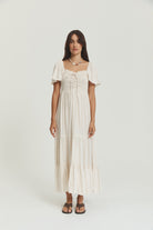 Anais Maxi Dress - Cream image 7