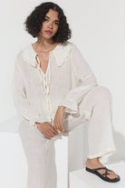 Esme Blouse - Crinkle Linen image 1
