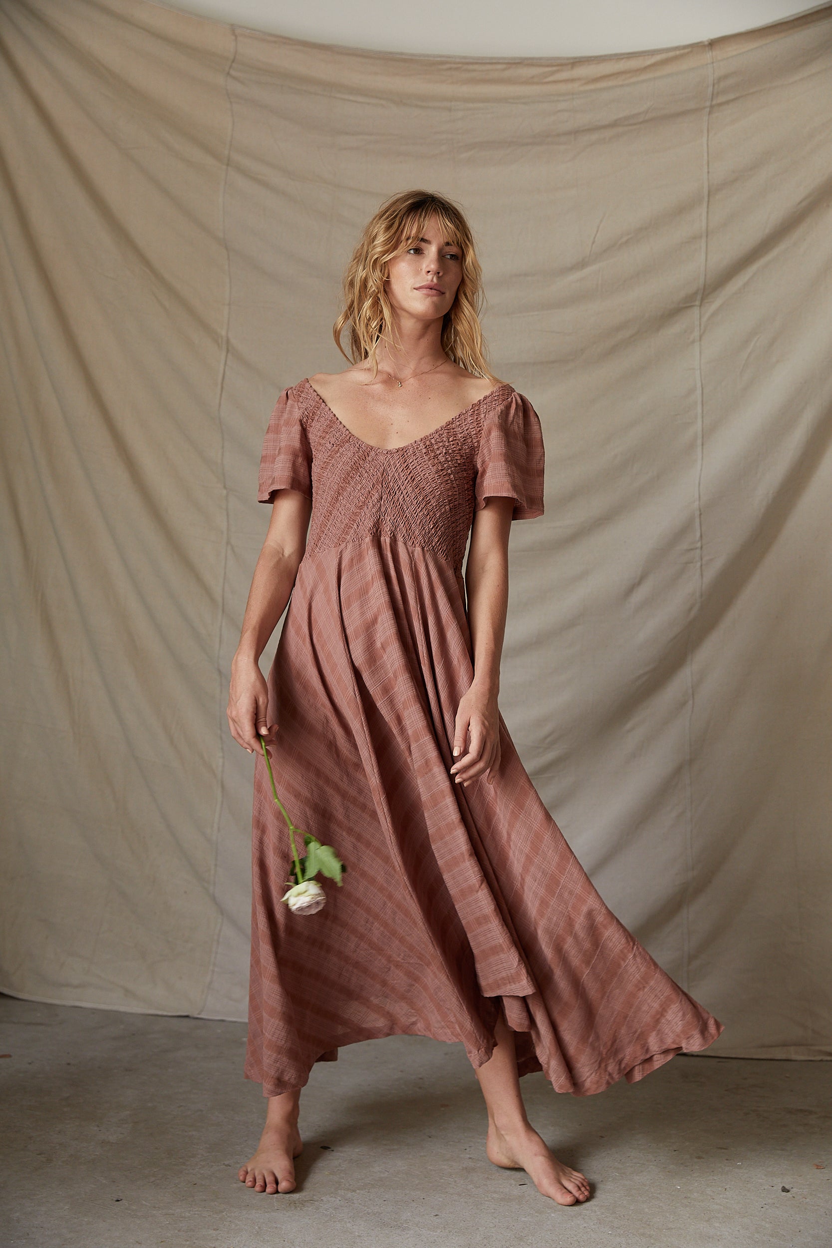 River Maxi - Rose image 6