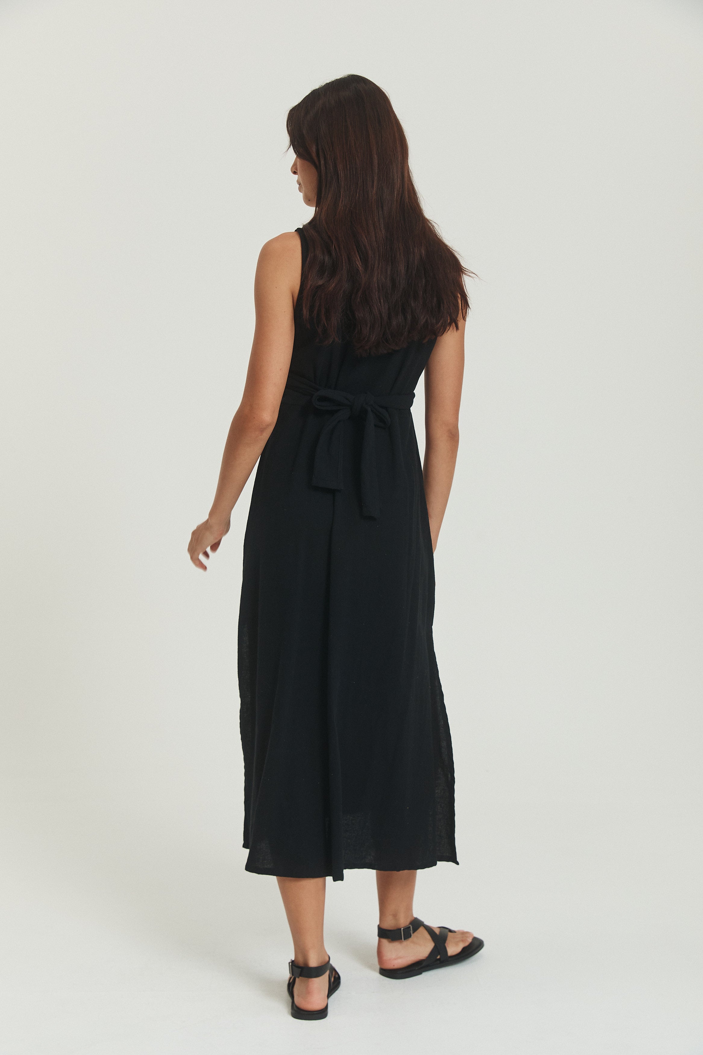 Harper Wrap Dress - Noir image 10