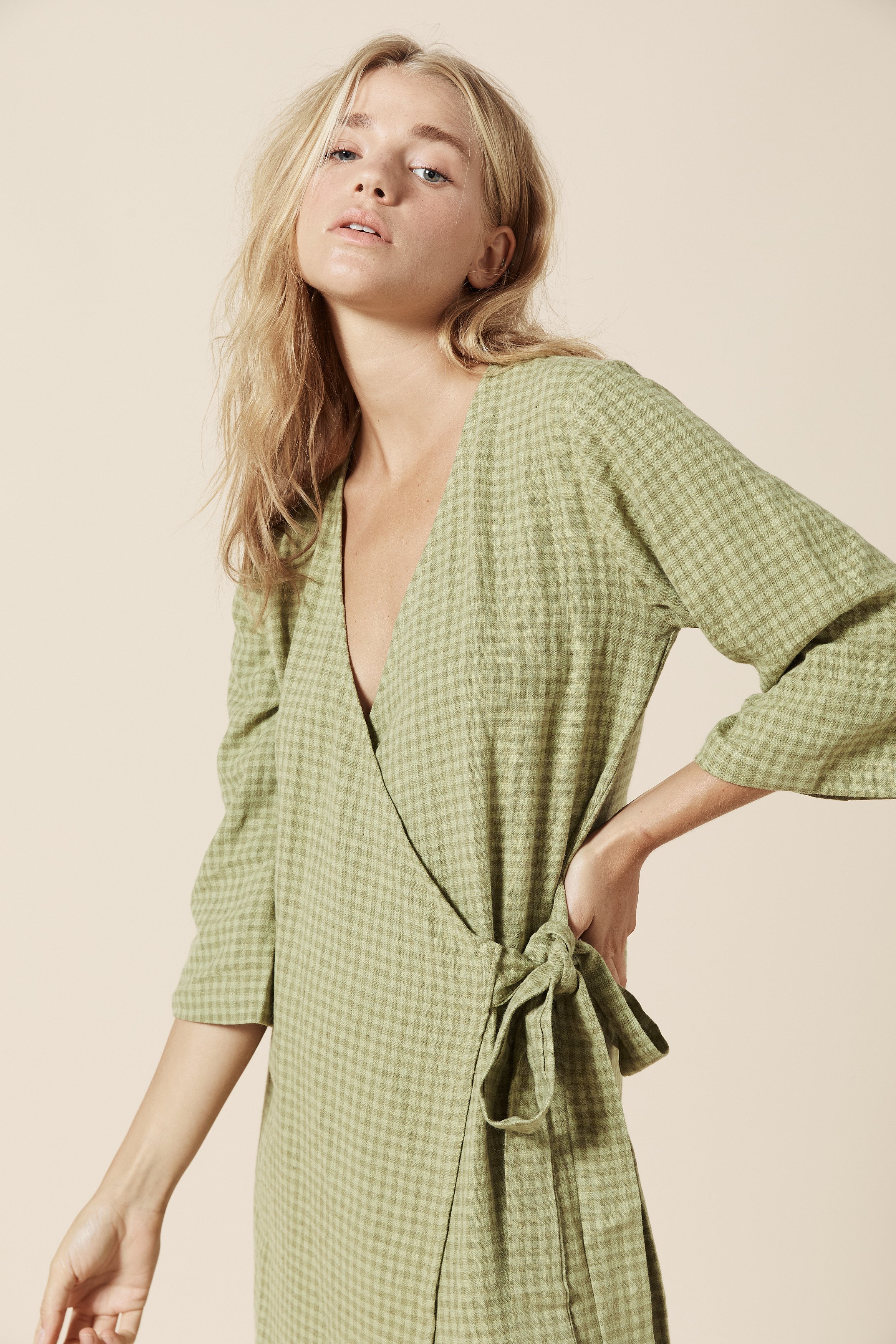 Quinn Wrap Dress - Meadow image 6
