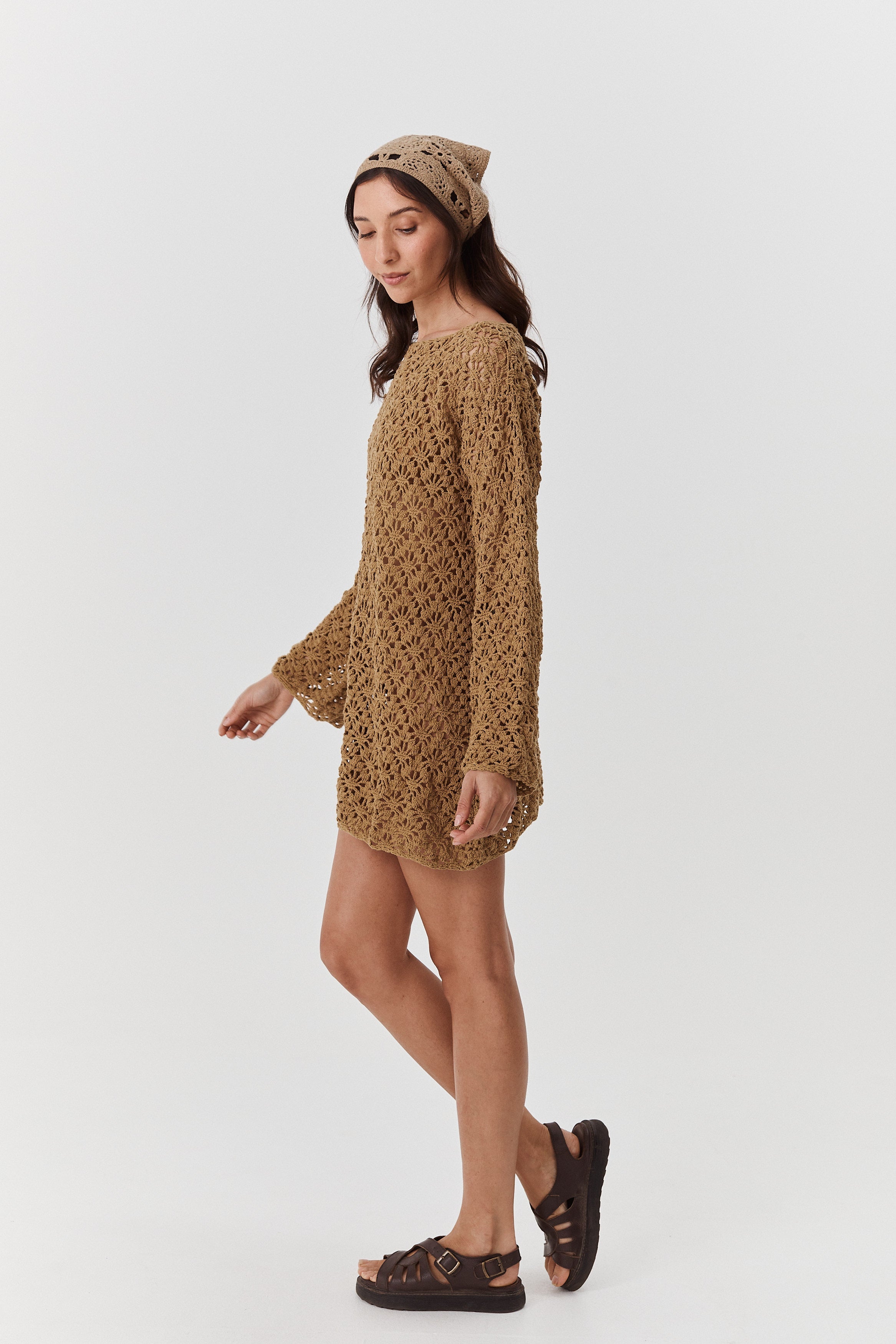 Heloise Crochet - Mocha image 7