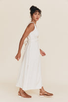 Harper Wrap Dress - Cream image 13