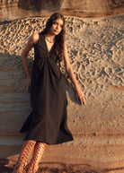 Harper Wrap Dress - Noir image 7
