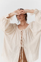Bette Tie Top - Cotton image 9