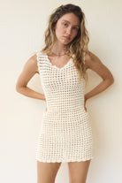 Toni Crochet Shift Dress image 1
