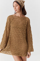 Heloise Crochet - Mocha image 3