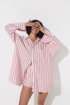 Percy Shirt - Stripe Hemp image 8