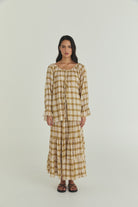 Bette Skirt - Plaid Cotton image 7