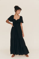 Anais Maxi Dress - Noir image 3