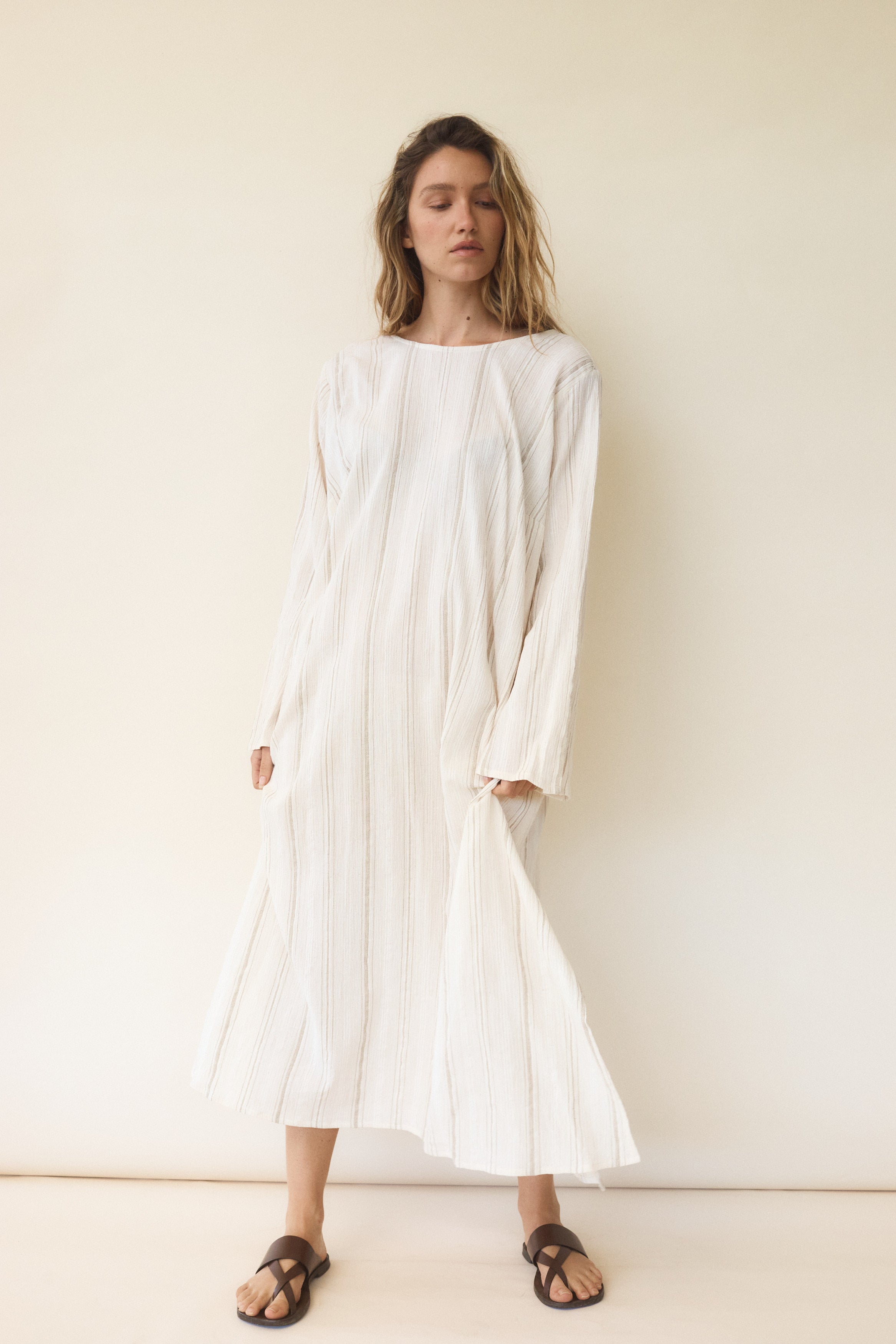Thea Maxi Shift - Vintage Cotton image 4