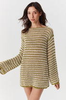 Fifi Crochet - Olive Stripe image 1