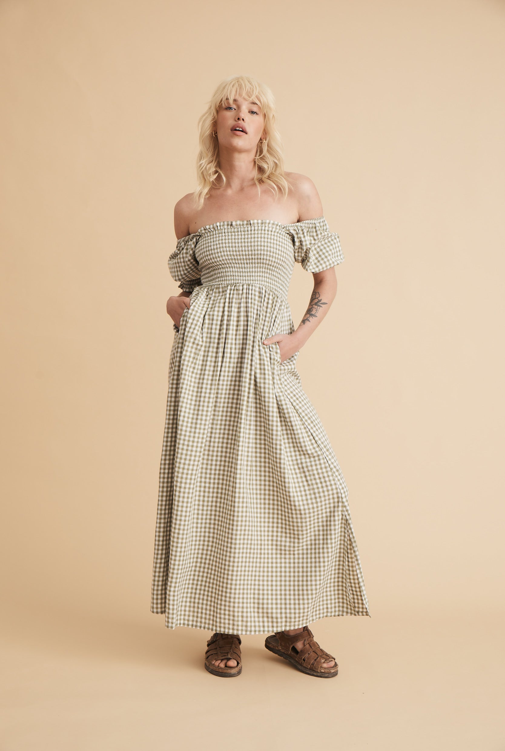 Amelie Maxi - Gingham image 7