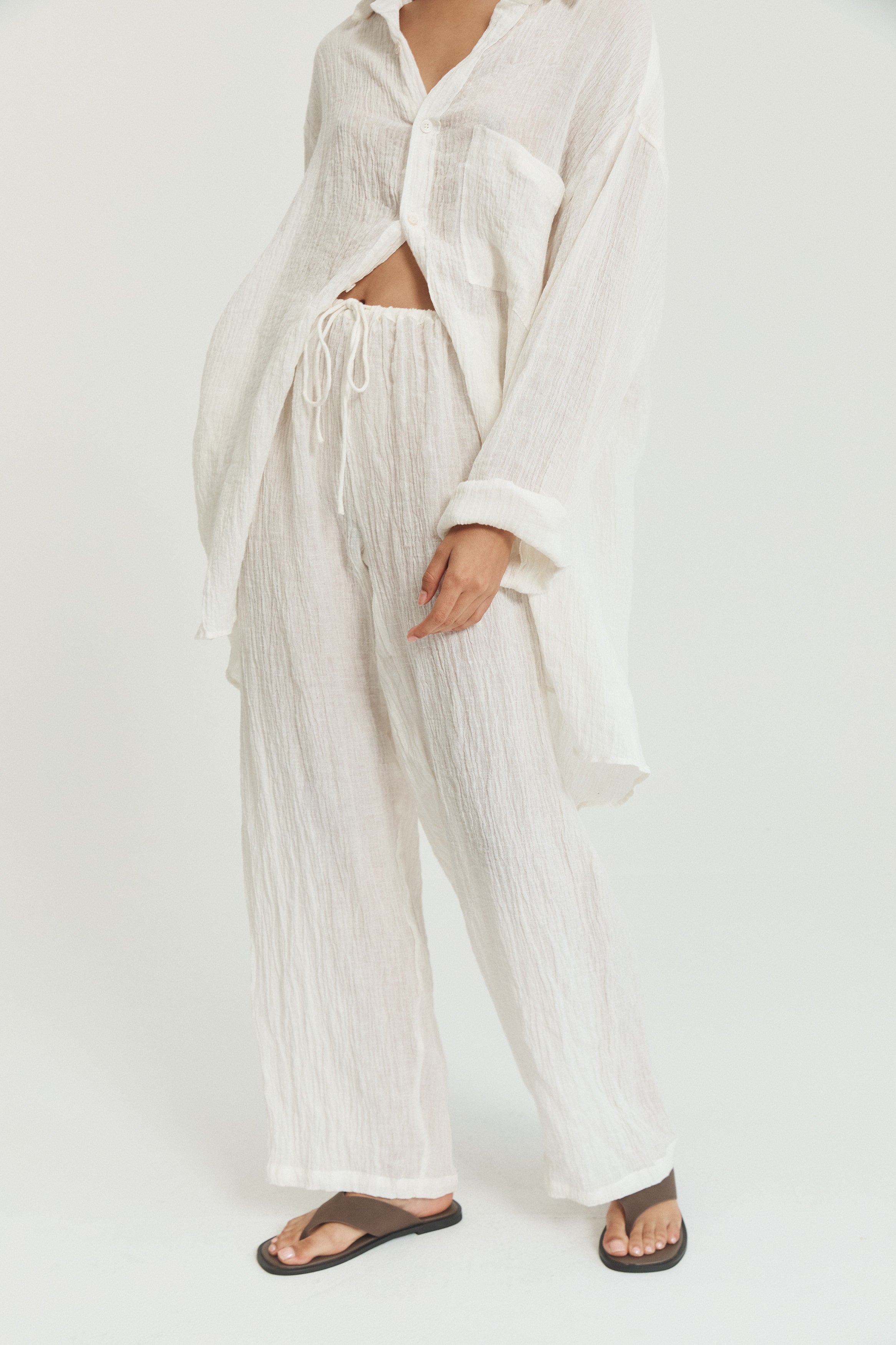 Robin Pants - Crinkle Linen image 3