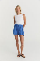 Robin Shorts - Cerulean Hemp image 2