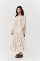 Bette Tie Top - Cotton image 2