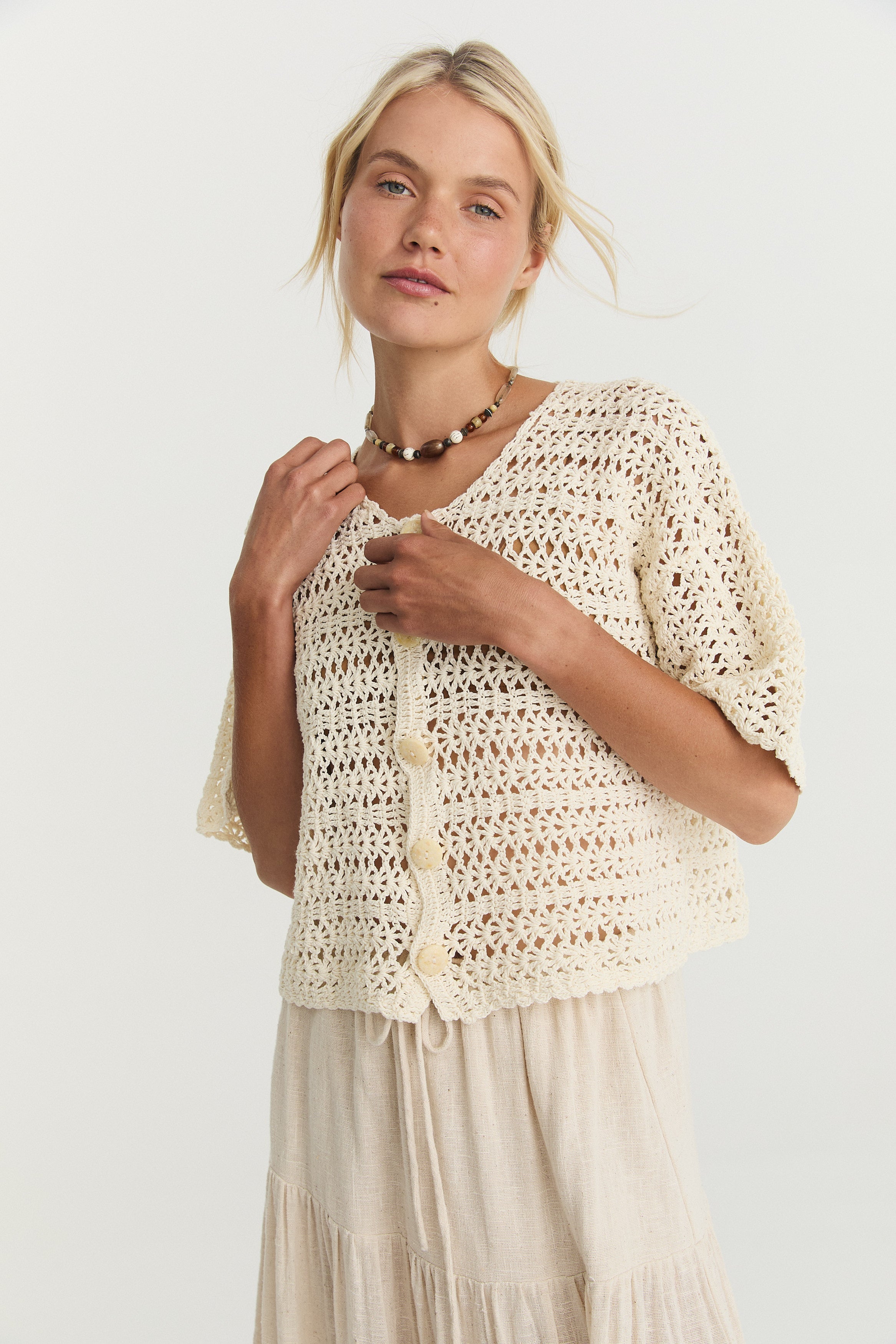 Chloe Crochet Top image 7