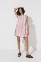 Classic Shift Dress - Stipe Hemp image 4