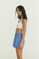 Byron Shorts - Poplin Stripe image 7