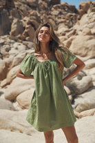 Sadie Smock - Fern Hemp image 1