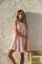Classic Shift Dress - Stipe Hemp image 1